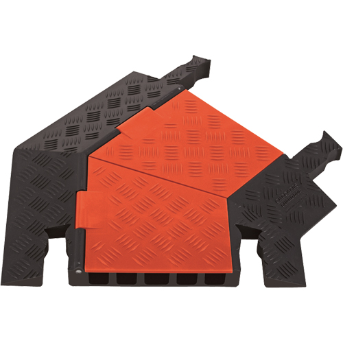 Guard Dog&reg; 5-Channel Heavy Duty Cable Protector - Right Turn Pronet Distribution