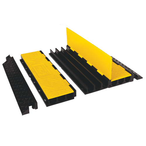 Ensemble de protection de c&acirc;bles Yellow Jacket, 3 canaux, 36" lo x 18,5" la x 3" h Pronet Distribution