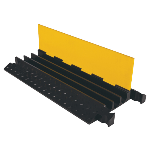 Yellow Jacket&reg; Heavy Duty Cable Protector, 3 Channels, 36" L x 18.5" W x 2.875" H Pronet Distribution