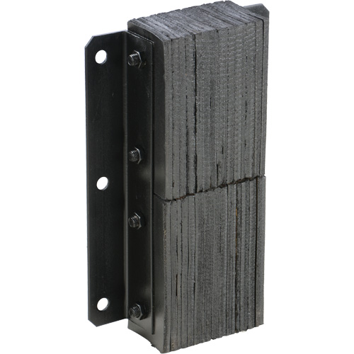Butoir de quai lamell&eacute;, Vertical, Caoutchouc, 13-1/4" la x 4-1/2" p x 20" h Pronet Distribution
