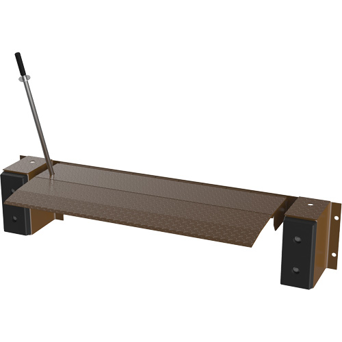 Niveleur de quai m&eacute;canique Edge-O-Dock, 93" la, 66" Largeur de la plateforme, 29" Port&eacute;e Pronet Distribution