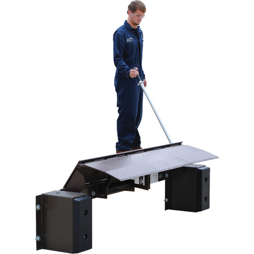 Niveleur de quai m&eacute;canique Edge-O-Dock, 99" la, 72" Largeur de la plateforme, 29" Port&eacute;e Pronet Distribution