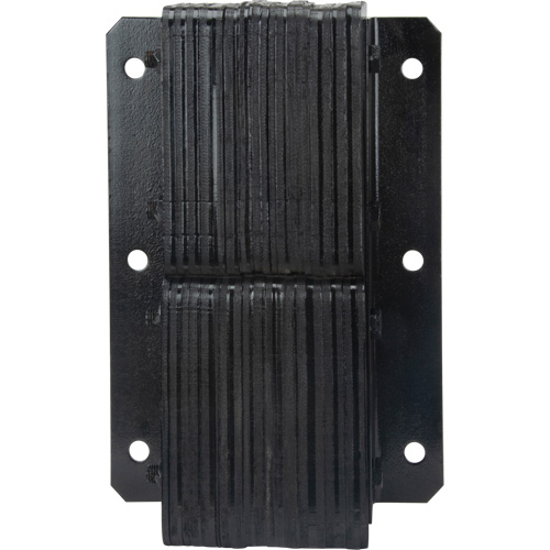Laminated Dock Bumpers, Vertical, Rubber, 11" W x 4" D x 20" H Pronet Distribution