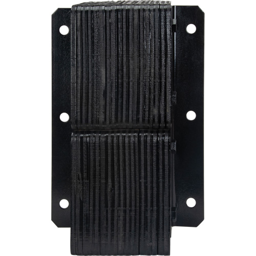 Laminated Dock Bumpers, Vertical, Rubber, 11" W x 6" D x 20" H Pronet Distribution