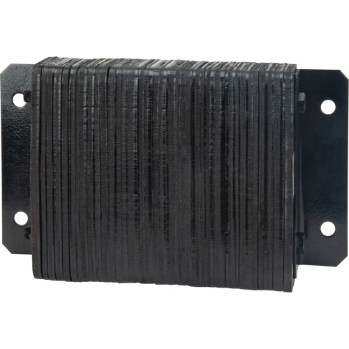 Butoirs de quai lamell&eacute;s, Horizontal, Caoutchouc, 18" la x 4" p x 12" h Pronet Distribution