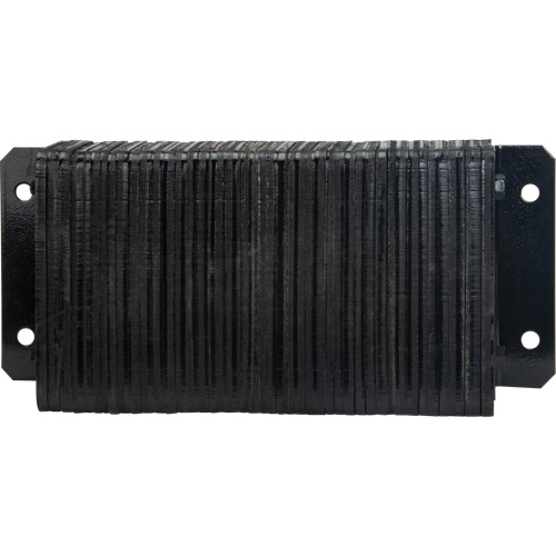 Laminated Dock Bumpers, Horizontal, Rubber, 24" W x 4" D x 12" H Pronet Distribution