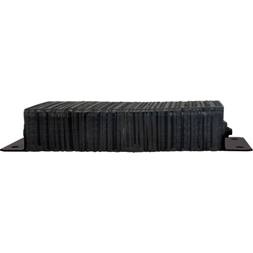 Laminated Dock Bumpers, Horizontal, Rubber, 24" W x 4" D x 12" H Pronet Distribution