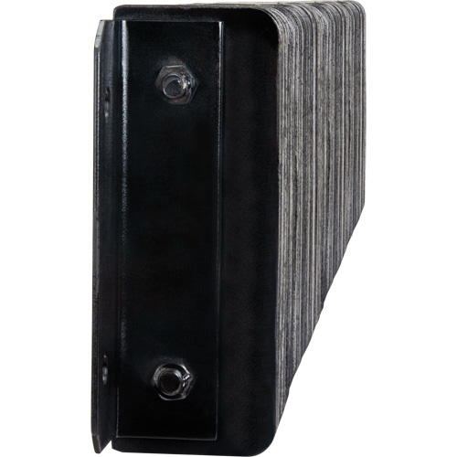Laminated Dock Bumpers, Horizontal, Rubber, 36" W x 4" D x 12" H Pronet Distribution