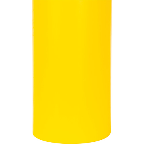 Polyethylene Bollard Cover, 6-5/8" Dia. x 52" L, Red/Yellow Pronet Distribution