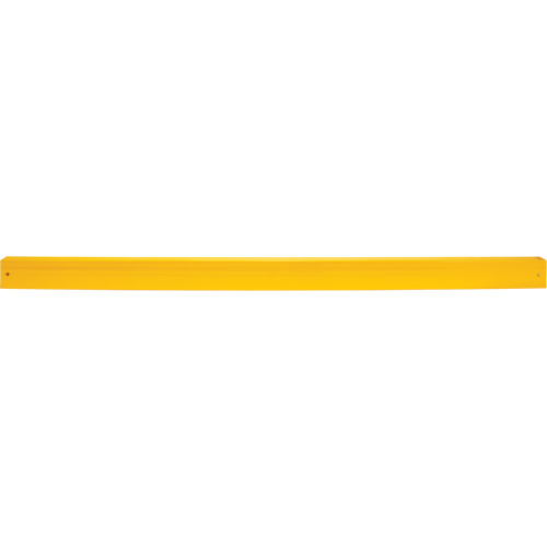 Lift-Out Light-Duty Guard Rail, Steel, 4' L x 4" H, Safety Yellow Pronet Distribution