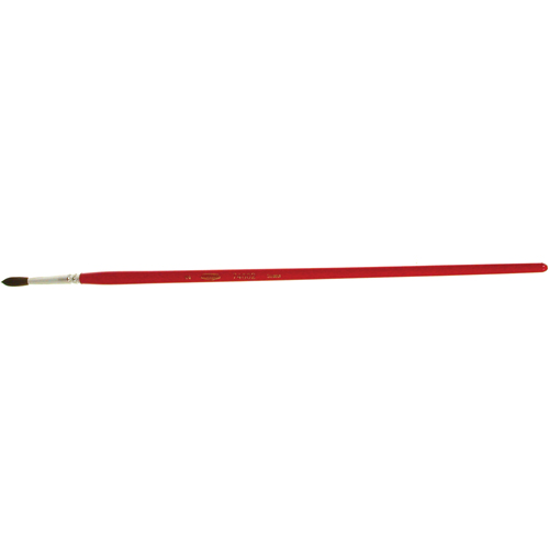 Round Marking Paint Brush, 5/32" Brush Width, Camel Hair, Wood Handle Pronet Distribution