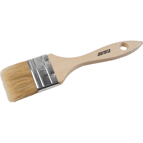 Pinceaux s&eacute;rie AP200, Soie blanche, Manche Bois, Largeur de 2" Pronet Distribution