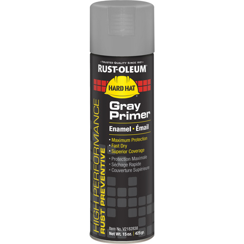 V2100 System Enamel Spray Primer, Gray, Matte, 15 oz., Aerosol Can Pronet Distribution