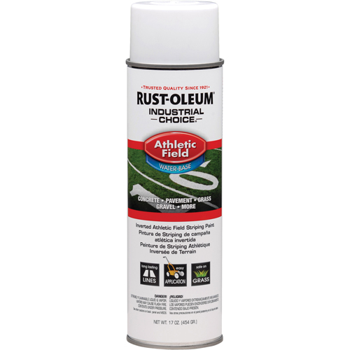 Industrial Choice&reg; AF1600 Athletic Field Striping Paint, White, 17 oz., Aerosol Can Pronet Distribution