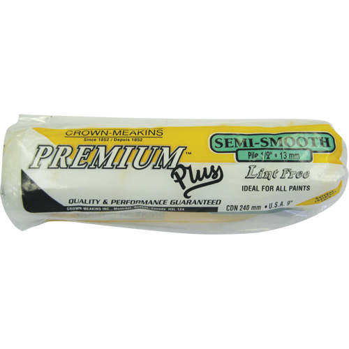 Manchon de rouleau &agrave; peinture non pelucheux professionnel, Nap 13 mm (1/2"), 240 mm (9-1/2") l Pronet Distribution