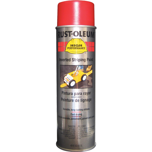2300 System Inverted Striping Paint, Red, 18 oz., Aerosol Can Pronet Distribution