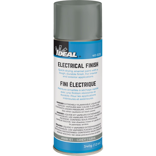 Spray Paint, Grey, Gloss, Aerosol Can Pronet Distribution
