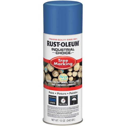 Peinture pour le marquage des arbres Industrial Choice T1600, Bleu, 16 oz Pronet Distribution