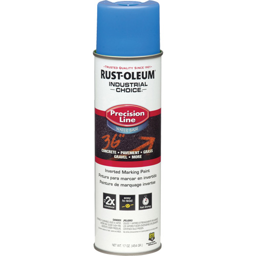 M1800 Water-Based Precision Line Marking Paint, 17 oz., Aerosol Can Pronet Distribution