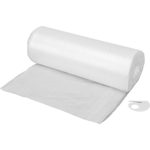 Toile de protection, 400' lo x 9' la, Plastique Pronet Distribution