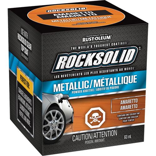 RockSolid&reg; Metallic Powder Additive, 60 mL, Bottle, Amaretto Pronet Distribution