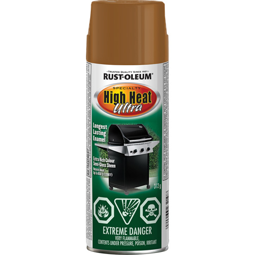 Specialty High Heat Ultra Enamel Spray Paint, Aerosol Can, Aged Copper Pronet Distribution