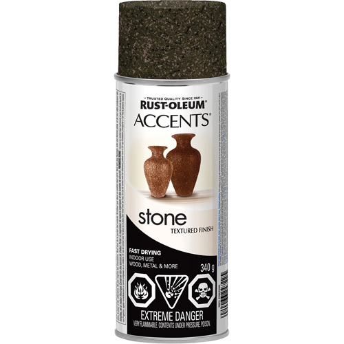 Accents&reg; Stone Creations Spray Paint, Aerosol Can, Granite Stone Pronet Distribution