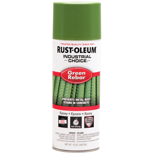 Industrial Choice&reg; RB1600 System Rebar Epoxy Spray, Green Rebar, 12 fl. oz., Aerosol Can Pronet Distribution