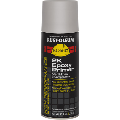 Appr&ecirc;t &eacute;poxydique 2K &agrave; haute performance en a&eacute;rosol du syst&egrave;me V2300, Gris, 13 oz, Canette a&eacute;rosol Pronet Distribution