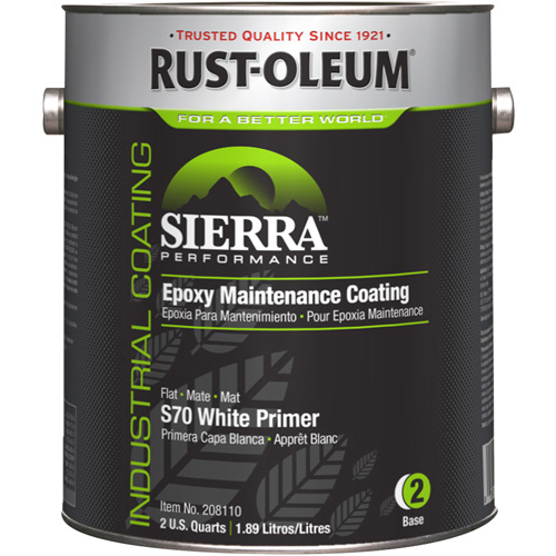 Composant de base pour appr&ecirc;t acrylique &eacute;poxydique &agrave; base d'eau Sierra Performance S70/S71, Gallon, Blanc Pronet Distribution