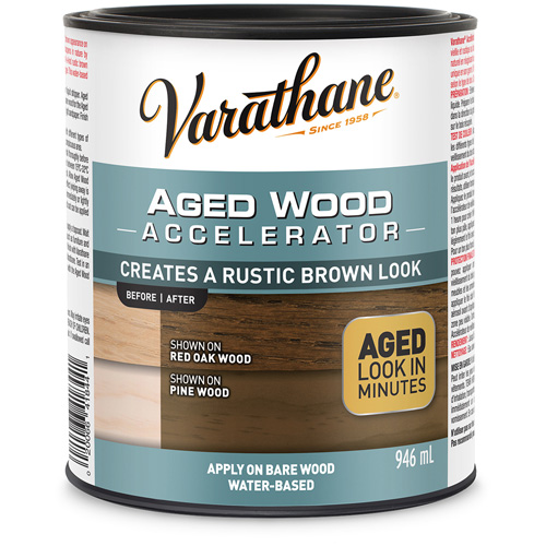 Varathane&reg; Aged Wood Accelerator, 946 ml, Rustic Brown Pronet Distribution