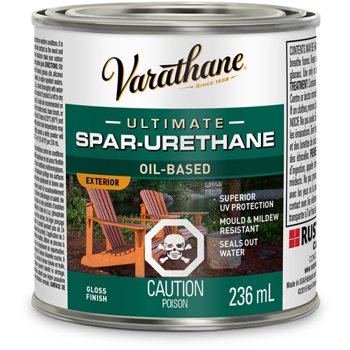 Fini diamant pour bois Varathane ext&eacute;rieur, 236 ml, Transparent, Brillant Pronet Distribution