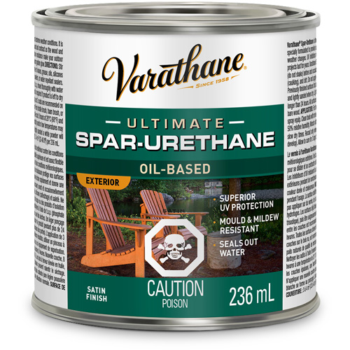 Fini diamant pour bois Varathane ext&eacute;rieur, 236 ml, Transparent, Satin Pronet Distribution