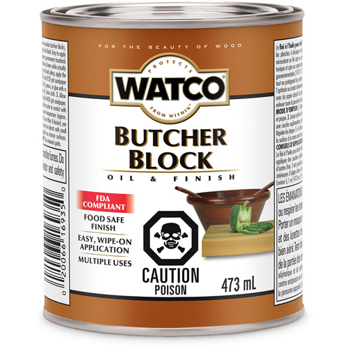 Watco&reg; Butcher Block Oil & Finish, 473 ml, Clear, Transparent Pronet Distribution