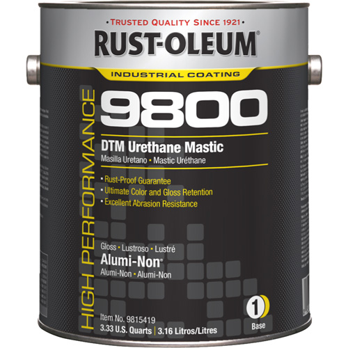 Syst&egrave;me de mastic &agrave; lur&eacute;thane 9800 DTM, 1 gal., Alumi-Non, Brillant Pronet Distribution