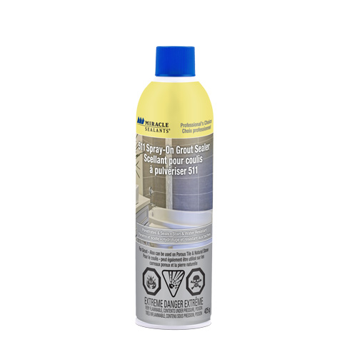 Miracle Sealants&reg; 511 Spray-On Grout Sealer, Aerosol Can Pronet Distribution