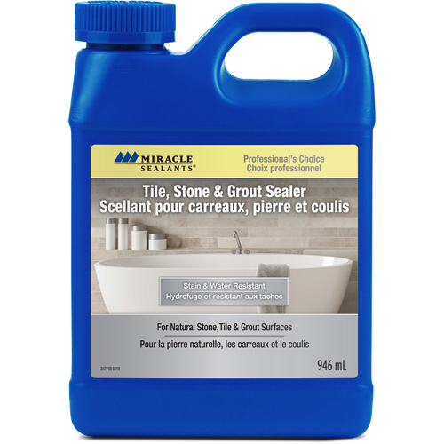 Scellant pour carreaux, pierres et coulis Miracle Sealants, Cruche Pronet Distribution