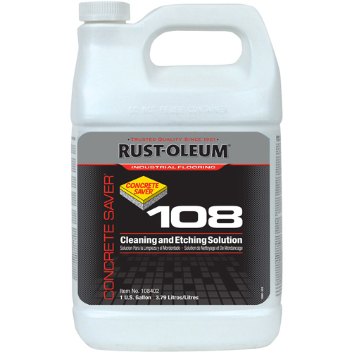 Concrete Saver 108 Cleaning & Etching Solution Pronet Distribution