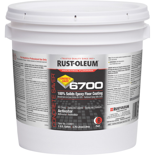 Rev&ecirc;tement pour plancher &agrave; d&eacute;lai dutilisation allong&eacute; du syst&egrave;me 6700, 1 gal., &eacute;poxy, Tr&egrave;s brillant Pronet Distribution