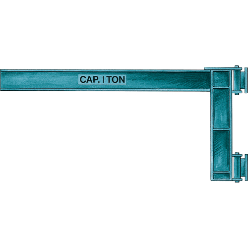 Potences, Poutre en I, Largeur de semelle de 5", Capacit&eacute; de 4000 lb (2 tonnes) Pronet Distribution