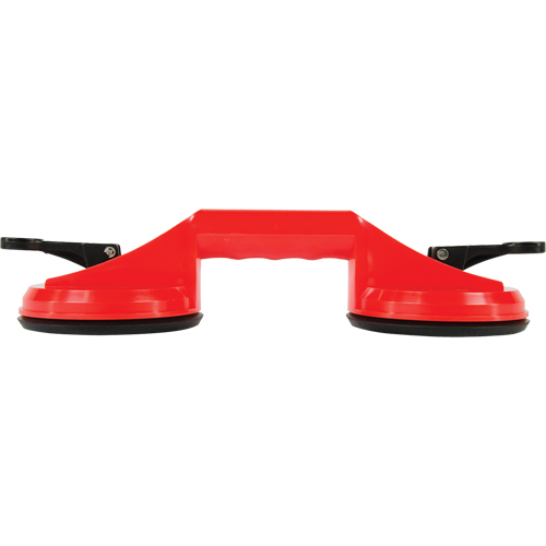 Ventouses de levage manuel - Ventouses doubles, 66 lb Capacit&eacute;, 4-5/8", Levier, 13" Longueur de la manche Pronet Distribution