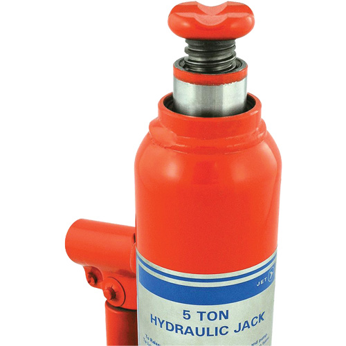 JHJ-5 Crics &agrave; bouteille pour usage tr&egrave;s intensif, 5 tonne(s), 15-3/8" Hauteur &eacute;lev&eacute;e Pronet Distribution