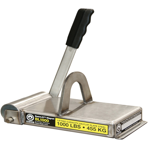 &eacute;lectro-aimants de levage de base, Capacit&eacute; de retenue 1000 lb (0,5 tonne), 11" lo x 5-5/8" la x 5-1/2" h Pronet Distribution