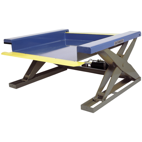 Hydraulic Floor-Height Scissor Lift Tables, Steel, 4000 lbs. Capacity Pronet Distribution