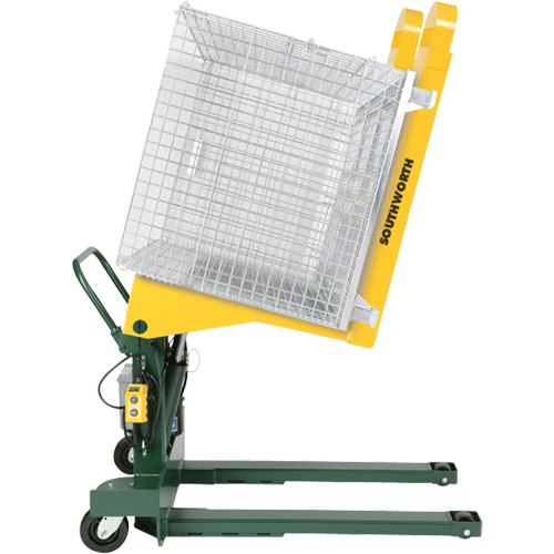 Basculeurs hydrauliques portable E-Z Reach, Bascule 85°, Capacit&eacute;e 2000 lb, 40" lo x 24-1/2" la Pronet Distribution
