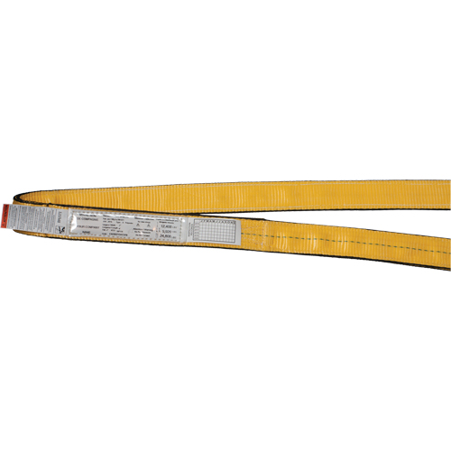 Nylon Slings, Double Ply, Endless, Type 5, 1" W x 3' L, 6200 lbs. Vertical Load Limit Pronet Distribution