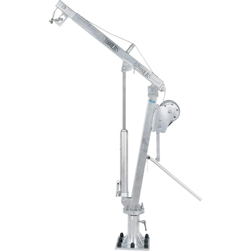 Winch Operated Truck Jib Crane, 1000 lbs. (0.5 tons) Capacity, 97" Max. Clearance Pronet Distribution