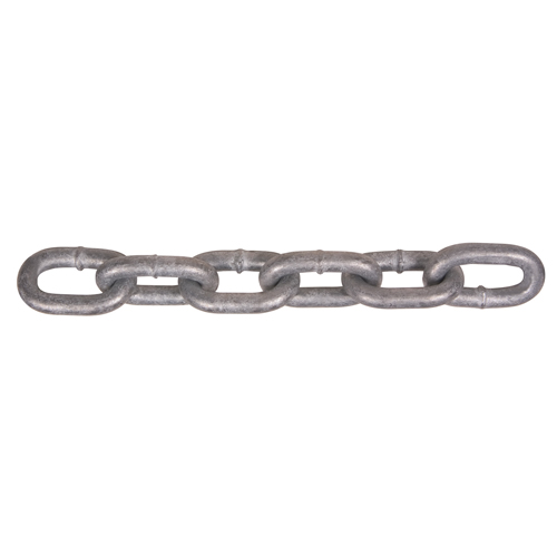 Hot-Dipped Galvanized Chains, Carbon Steel, 5/16" x 275' (83.8 m) L, Grade 40, 3900 lbs. (1.95 tons) Load Capacity Pronet Distribution