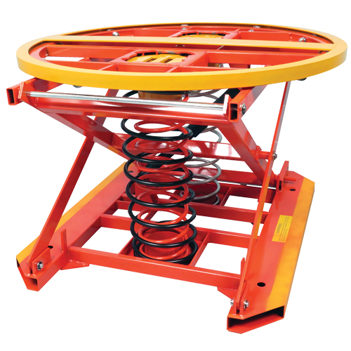 Nivelleur et positionneur &agrave; ressort pour palette, 43-1/2" lo x 43-1/2" la, Capacit&eacute; 4500 lb Pronet Distribution