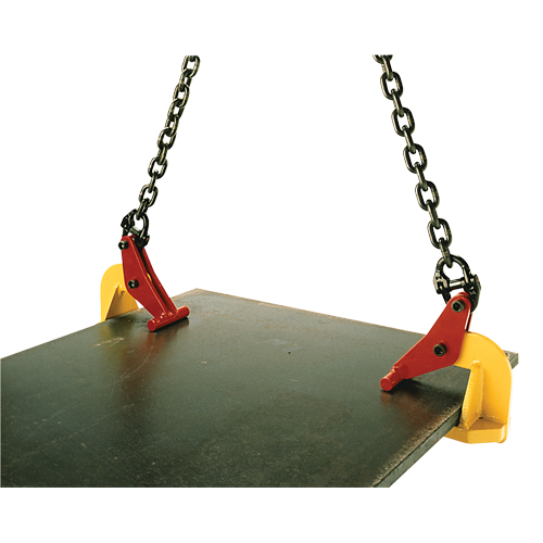 Topal Horizontal Lifting Plate Clamp TLH1 0-120, 2200 lbs. (1.1 tons) Limit, 0" - 4-3/4" Jaw Pronet Distribution